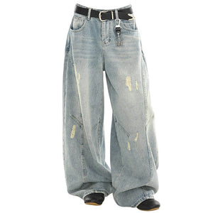 VILZSTUDIOS Baggy ripped jeans for a stylish streetwear look