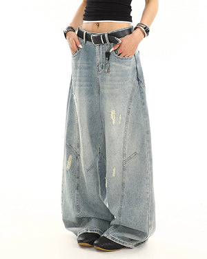 VILZSTUDIOS Baggy ripped jeans for a stylish streetwear look