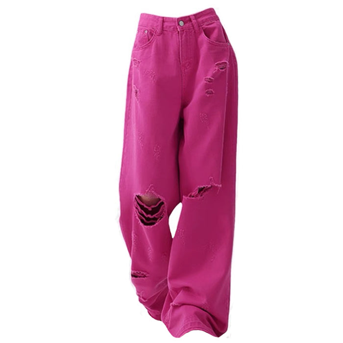 VILZSTUDIOS Ripped baggy jeans for streetwear fashion