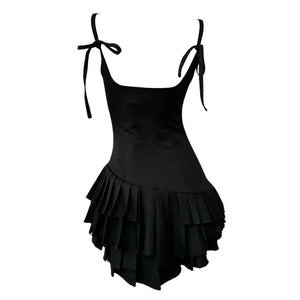 VILZSTUDIOS Balletcore inspired pleated dress from VILZSTUDIOS