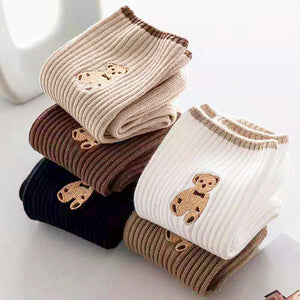 VILZSTUDIOS Stylish bear print socks for fashion enthusiasts