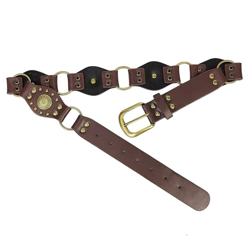 VILZSTUDIOS Stylish bohemian buckle strap belt