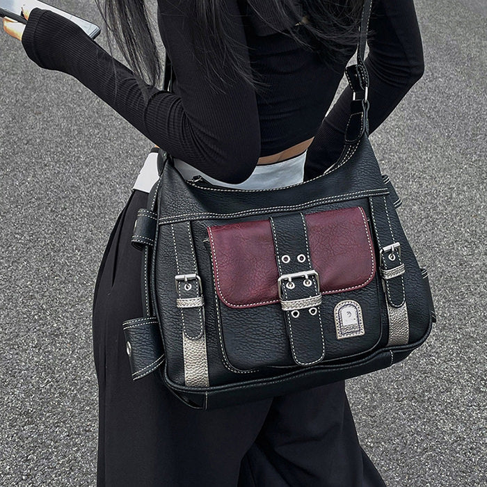 VILZSTUDIOS Stylish checkered shoulder bag