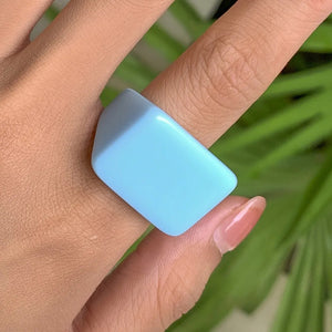 VILZSTUDIOS Bold geometric chunky ring for stylish accessories