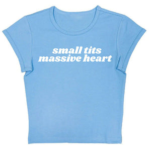 VILZSTUDIOS Bold Heart Crop Top from VILZSTUDIOS