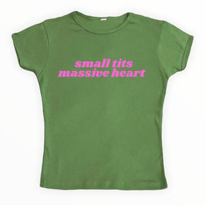 VILZSTUDIOS Bold Heart Crop Top from VILZSTUDIOS