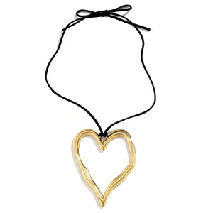 VILZSTUDIOS Chunky heart pendant necklace