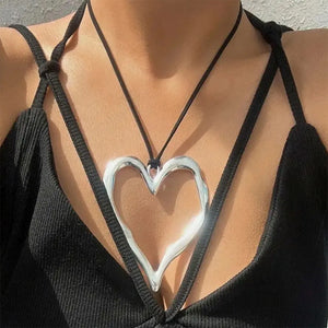 VILZSTUDIOS Chunky heart pendant necklace