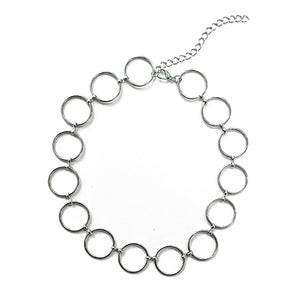 VILZSTUDIOS Fashionable O-ring choker accessory