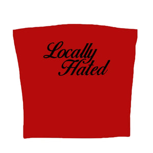 VILZSTUDIOS Graphic tube top featuring bold lettering