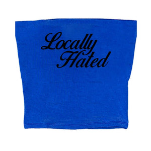 VILZSTUDIOS Graphic tube top featuring bold lettering