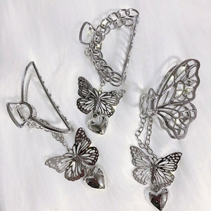 VILZSTUDIOS Butterfly grunge hair claw accessory