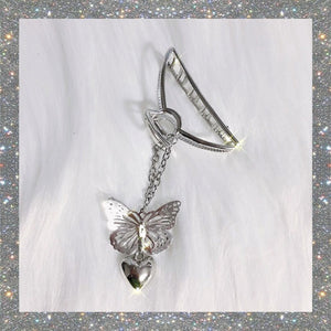 VILZSTUDIOS Butterfly grunge hair claw accessory