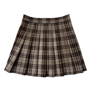 VILZSTUDIOS Plaid skirt designed for modern streetwear style