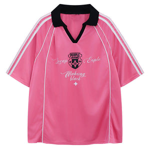 VILZSTUDIOS Casual jersey polo shirt from VILZSTUDIOS