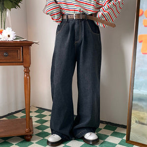 VILZSTUDIOS Fashionable wide leg jeans for streetwear style