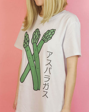 VILZSTUDIOS Casual t-shirt featuring asparagus graphics