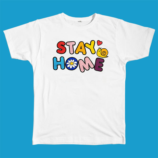 VILZSTUDIOS Casual Relaxed Stay Home T-Shirt from VILZSTUDIOS