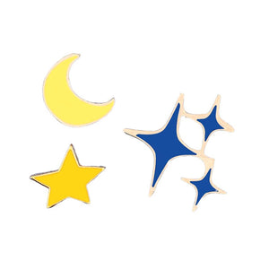 VILZSTUDIOS Celestial charm brooch pin for stylish accessories