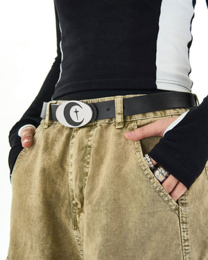 VILZSTUDIOS Stylish belt with celestial buckle