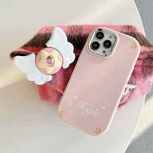 VILZSTUDIOS Stylish iPhone case featuring celestial wing design