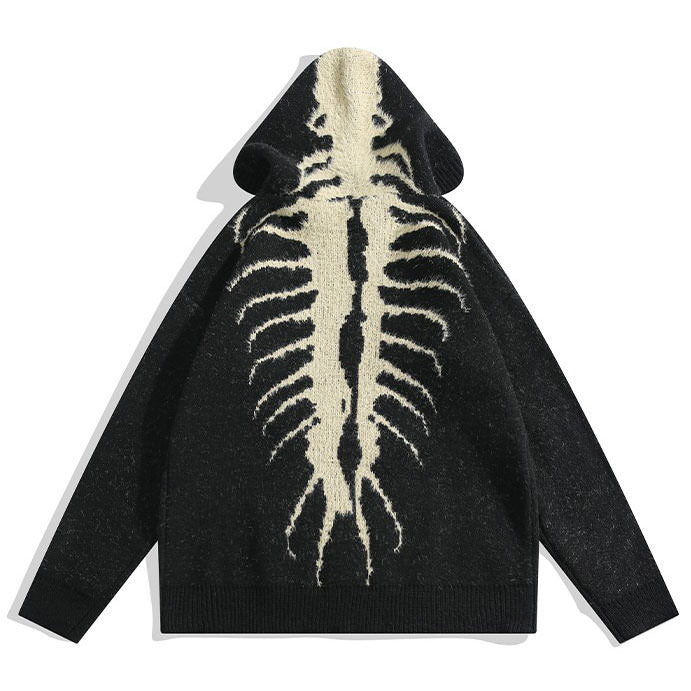 VILZSTUDIOS Centipede textured sweater hoodie from VILZSTUDIOS