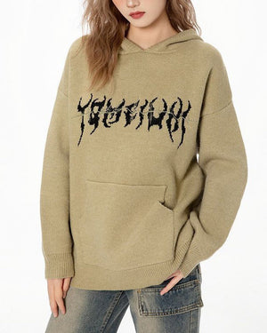 VILZSTUDIOS Centipede textured sweater hoodie from VILZSTUDIOS