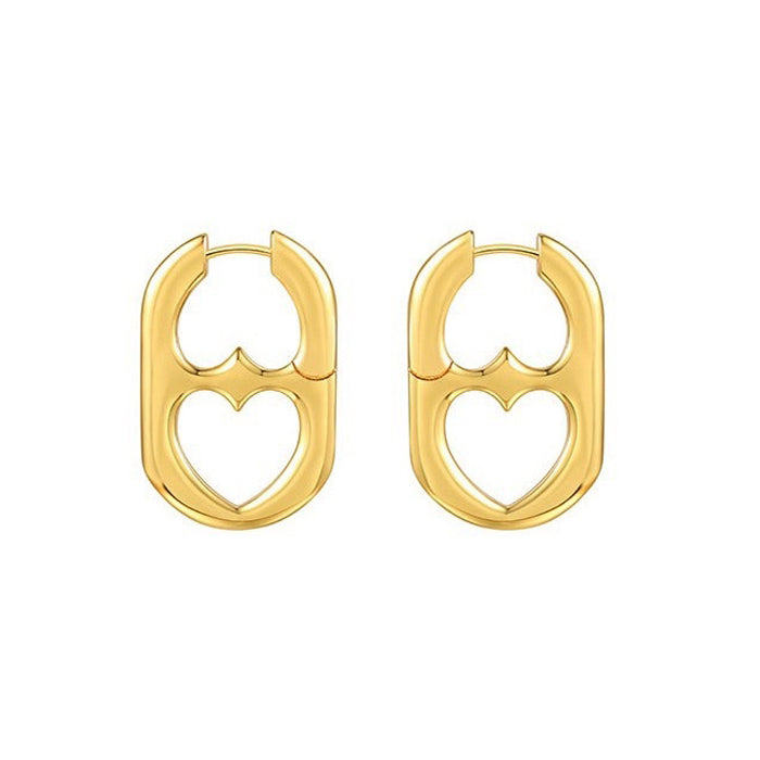 VILZSTUDIOS Stylish mini earrings made of zinc alloy