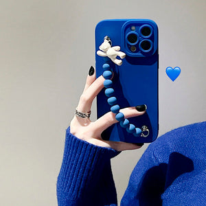 VILZSTUDIOS Stylish phone case with bead chain design