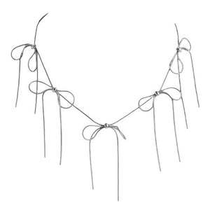 VILZSTUDIOS Choker necklace with bow design