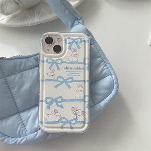 VILZSTUDIOS Stylish phone case featuring a cute bow rabbit design