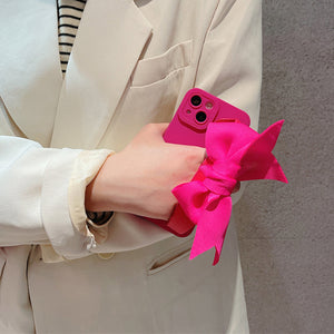 VILZSTUDIOS Stylish bow wristband phone case