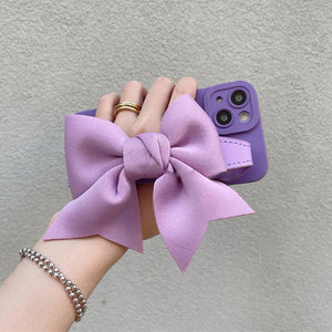VILZSTUDIOS Stylish bow wristband phone case