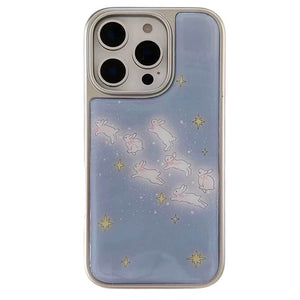 VILZSTUDIOS Stylish Bunny & Stars iPhone Case