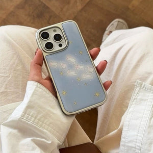 VILZSTUDIOS Stylish Bunny & Stars iPhone Case