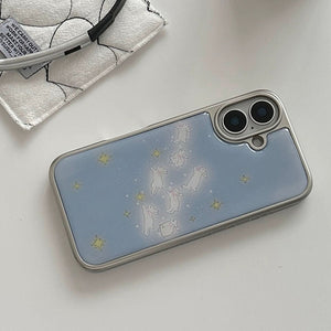 VILZSTUDIOS Stylish Bunny & Stars iPhone Case