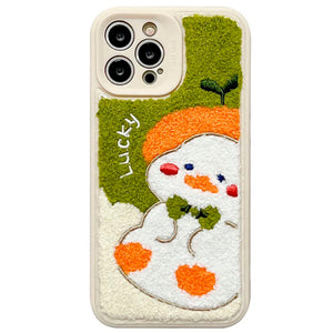 VILZSTUDIOS Duck embroidery phone case for iPhone
