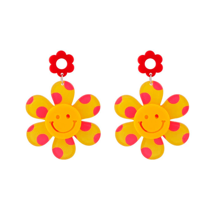 VILZSTUDIOS Floral earrings for stylish accessorizing