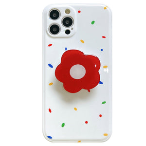 VILZSTUDIOS Floral holder phone case for iPhone