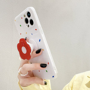 VILZSTUDIOS Floral holder phone case for iPhone