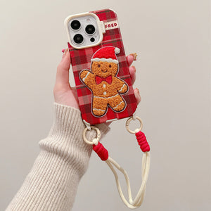 VILZSTUDIOS Gingerbread Man themed phone case