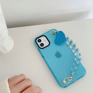 VILZSTUDIOS Stylish heart-link iPhone case for protection and design