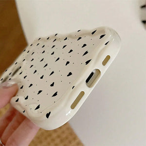 VILZSTUDIOS Trendy phone case with heart design