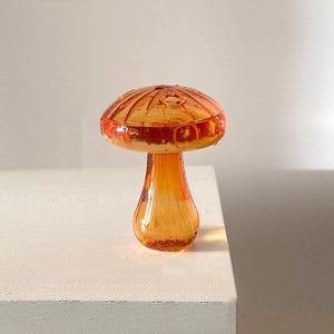 VILZSTUDIOS Nordic mushroom glass vase for home decoration