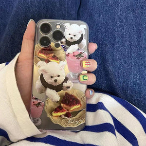VILZSTUDIOS Charming puppy design iPhone case
