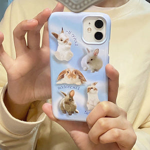 VILZSTUDIOS Adorable rabbit-themed phone case