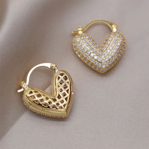 VILZSTUDIOS Stylish rhinestone earrings for fashionable looks