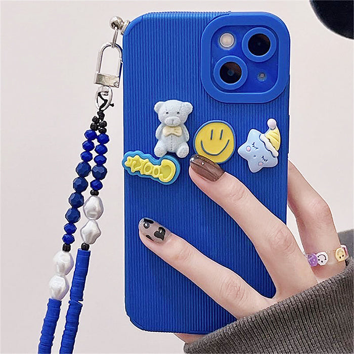 VILZSTUDIOS Cute phone case featuring a smile bear design