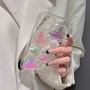 VILZSTUDIOS Stylish glitter iPhone case for protection and flair