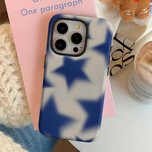 VILZSTUDIOS Stylish Y2K phone case with star print design